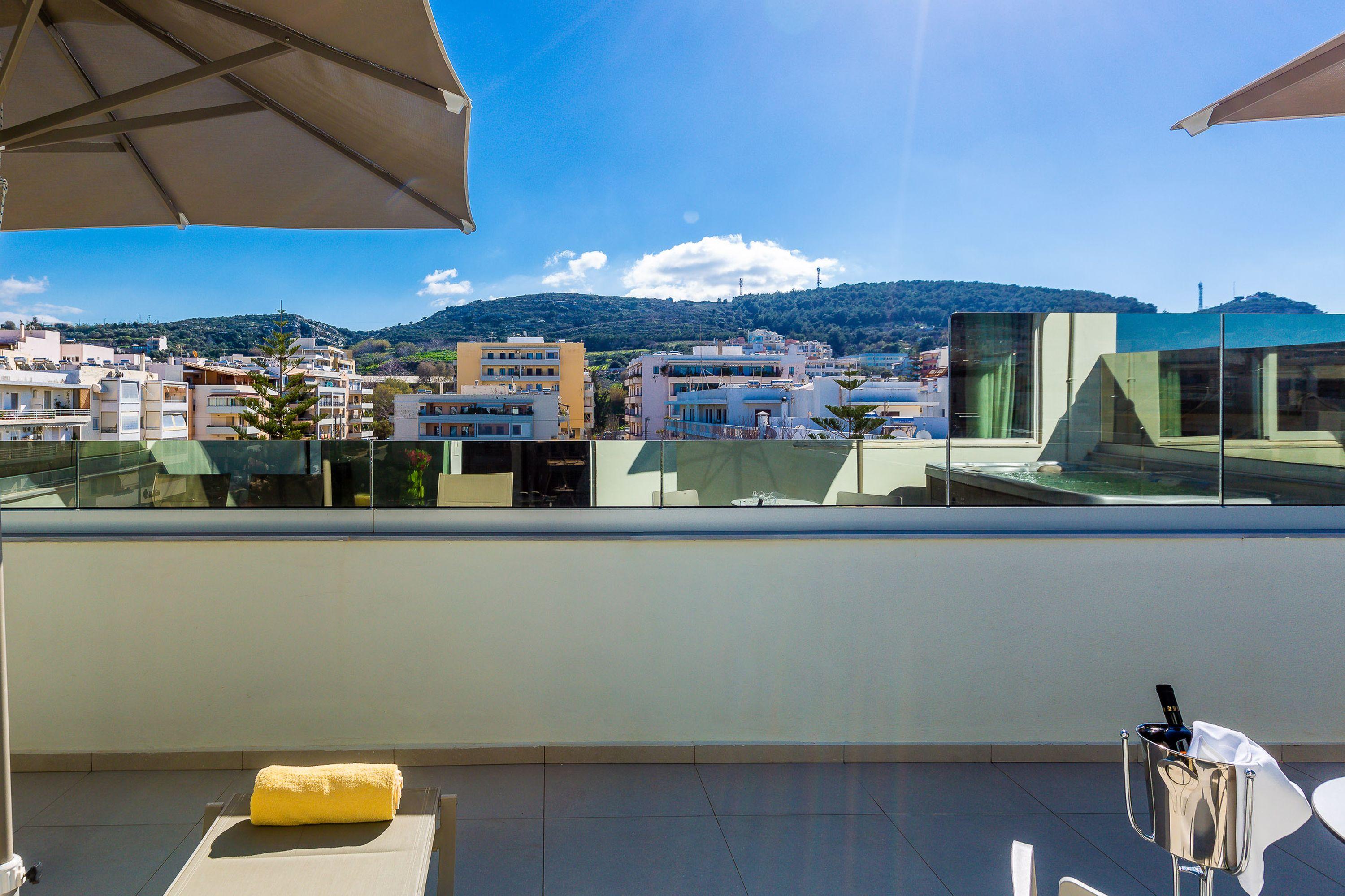 Atrium Ambiance Hotel (Adults Only) Rethymno Eksteriør bilde